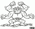 Machamp, um Pokemon com quatro braços que domina as artes marciais