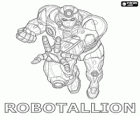 Robotallion é um robô Bakugan 