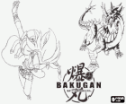 Masquerade e seu Bakugan Hydranoid