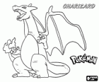 Charizard é a evolução final de um dos Pokémon iniciais depois de Charmander e Charmeleon