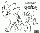 Luxray é a evolução final do Shinx e Luxio, um pokemon do tipo elétrico, seus olhos podem ver através de qualquer coisa