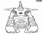 Gabumon é o companheiro Digimon de Yamato Ishida