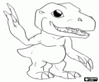 Agumon é um dos principais digimon. Agumon é um Digimon muito corajosa e divertida