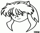 InuYasha é o protagonista das aventuras. Ele é um meio-demônio, filho de pai demônio cão e uma mãe humana