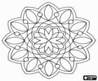 Mandala de flore