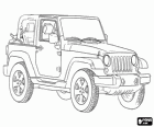 Jeep Wrangler é um carro SUV fabricado pela Chrysler e Jeep marca