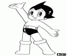 AstroBoy ou Astro Boy, um super-robô criado pelo professor Tenma à imagem de seu filho morto Toby e suas memórias