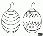 Bolas de Natal para pintar e decorar
