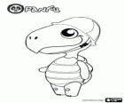 A tartaruga é um animal de estimação de Panfu, Pokopet Turtle