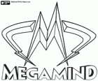 Logo do filme de animação Megamente o Megamind