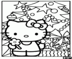 Hello Kitty lhe deseja um Feliz Natal e boas festas