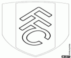 Escudo ou emblema do Fulham FC, clube de futebol Inglês