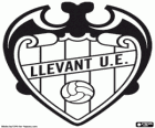Escudo ou emblema de Levante U.D. ou Llevant U.E. de Valência