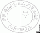 Emblema da SK Slavia Praga, Sportovní klub Slavia Praha fotbal a.s., time de futebol tcheco