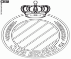 Emblema do Club Brugge KV, Club Brugge Koninklijke Voetbalvereniging, equipe de futebol belga