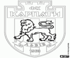 Escuo da FK Karpaty Lviv, clube de futebol ucraniano