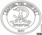 Escudo do Hapoel Tel-Aviv FC, clube de futebol israelense