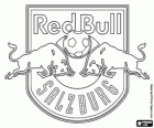 Emblema do FC Red Bull Salzburg, clube de futebol da Áustria