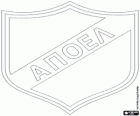 Logo do APOEL Nicosia FC, clube de futebol cipriota