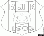 Logo do Besiktas JK Istanbul, Beşiktaş Jimnastik Kulübü, clube de futebol turco