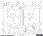 Logo do Lech Poznan, Kolejowy Klub Sportowy Lech Poznań, equipe de futebol polonês
