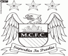 Logo do Manchester City ou ManCity, time de futebol Inglês