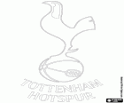 Logo do Tottenham Hotspur FC, Spurs, clube de futebol Inglês
