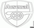 Logo do Arsenal FC, clube de futebol Inglês em Londres
