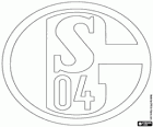 Emblema do FC Shalke 04, a equipe de futebol alemão