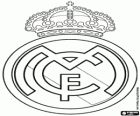 Logo do Real Madrid CF, clube de futebol espanhol