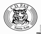Logo de CD FAS, clube de futebol de El Salvador, na cidade de Santa Ana