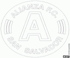 Emblema da Alianza FC, clube de futebol de San Salvador