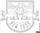 Logo da equipa de futebol do Red Bull New York, clube MLS