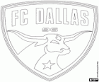 Logo do FC Dallas, time de futebol no Texas, Estados Unidos