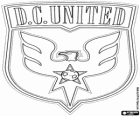 Emblema do DC United, clube de futebol profissional, em Washington DC