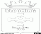 Logo do Club Blooming, clube de futebol boliviana de Santa Cruz de la Sierra