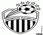 Logo do Deportivo Táchira FC, clube de futebol de San Cristóbal, Venezuela