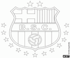 Emblema do Barcelona Sporting Club Guayaquil, clube de futebol equatoriano