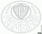Logo da SE Palmeiras, clube de futebol de São Paulo, Brasil