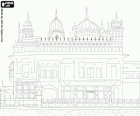 Harmandir Sahib, Templo Dourado ou Templo de Deus, templo sikh em Amritsar, na Índia