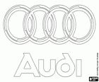 Logo da Audi, a marca alemã de carros