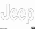 Logo de Jeep, off-road da marca carros dos EUA