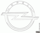 Logo da Opel, marca alemã de carros