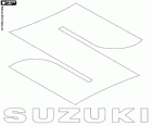 Logo da Suzuki, marca de carros do Japão