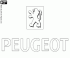 Logo da Peugeot, marca de carros na França