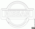 Logo da Nissan, marca de automóveis japoneses