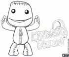 LittleBigPlanet, video jogo onde os personagens são bonecos chamados Sackboys ou Sackgirls