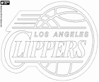 Logo de Los Angeles Clippers, time da NBA. Divisão do Pacífico, Conferência Oeste