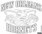 Logo do New Orleans Hornets, equipe da NBA. Divisão Sudoeste, Conferência Oeste