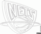 Logo New Jersey Nets, equipa da NBA. Divisão do Atlântico, Conferência Leste